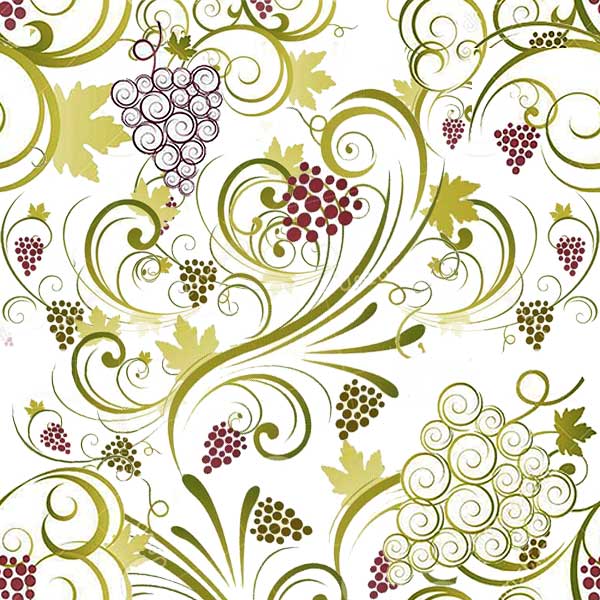 Seamless Grape Pattern